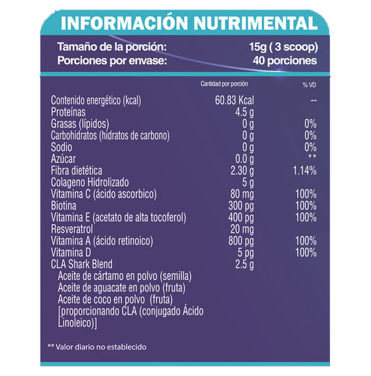 COLAGENO + CLA (600g)