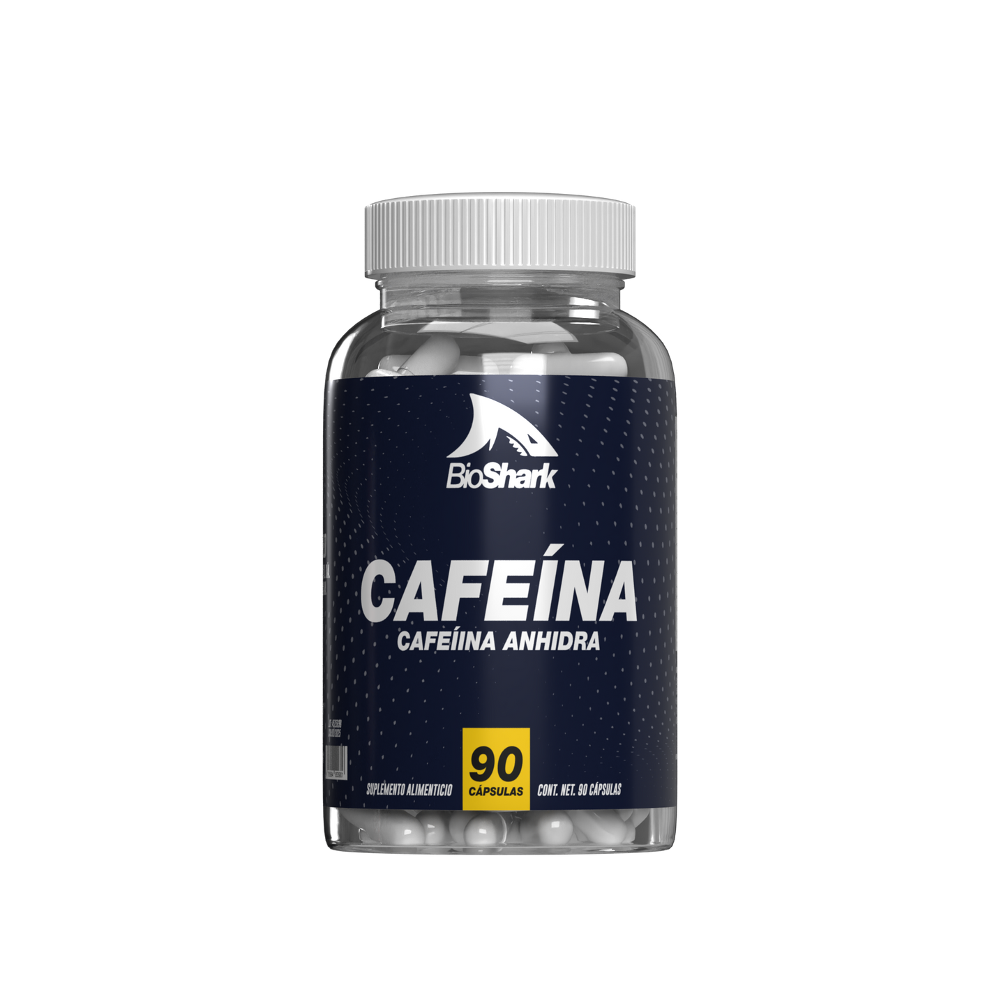 Cafeína Anhidra (90 cápsulas)