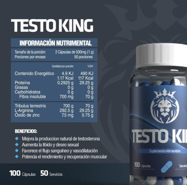testo king (100 caps)