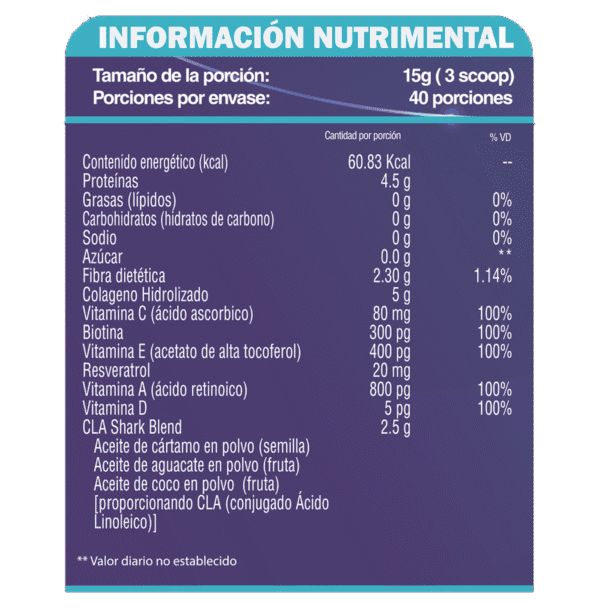 colageno + cla (600g)