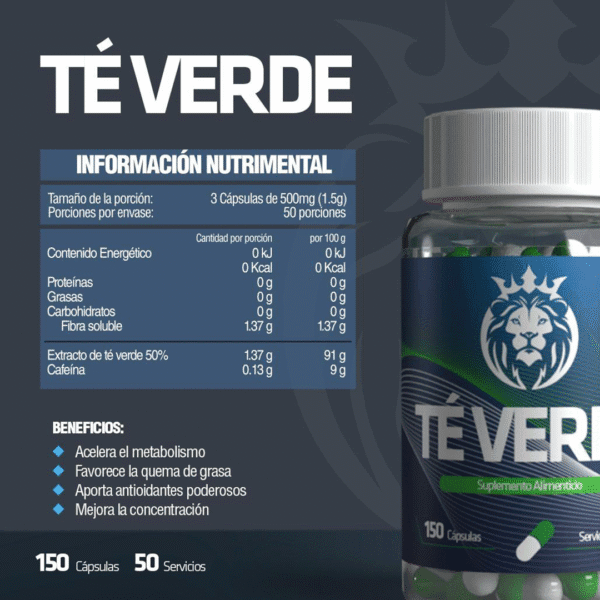 tÉ verde (150 caps)
