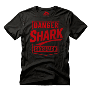 BIOSHARK® Danger Shark T-Shirt (Negro)